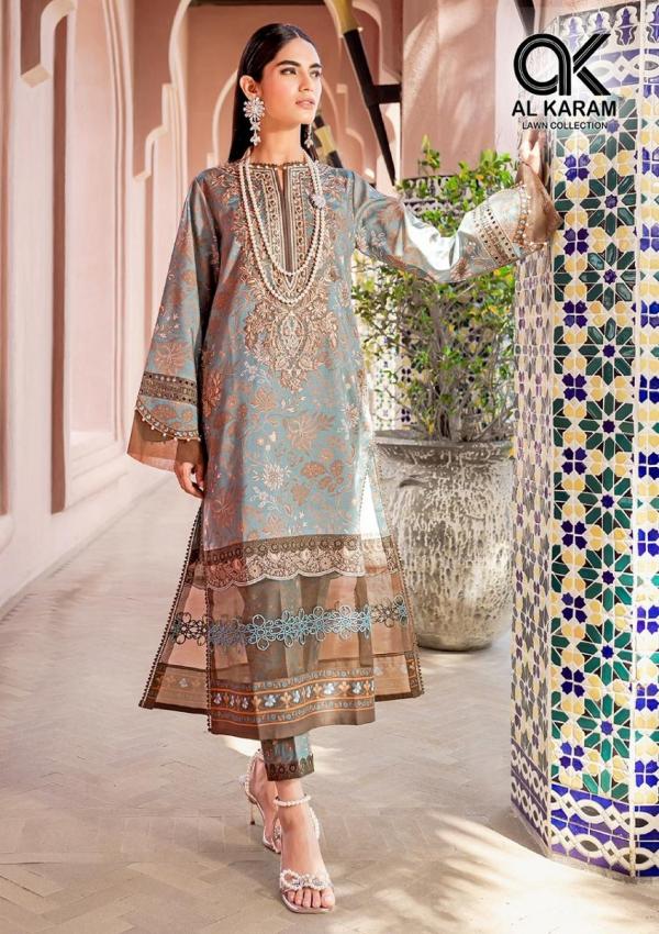 Al Karam Adans Libas Karachi Cotton Dress Material Collection